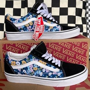 Vans Old Skool Floral Black/Multi WMNS sneakers